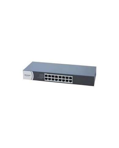 Switch hikvision 10/100/1000 16 porte 13 rack mountable unmanag (ds-3e0516r-o)