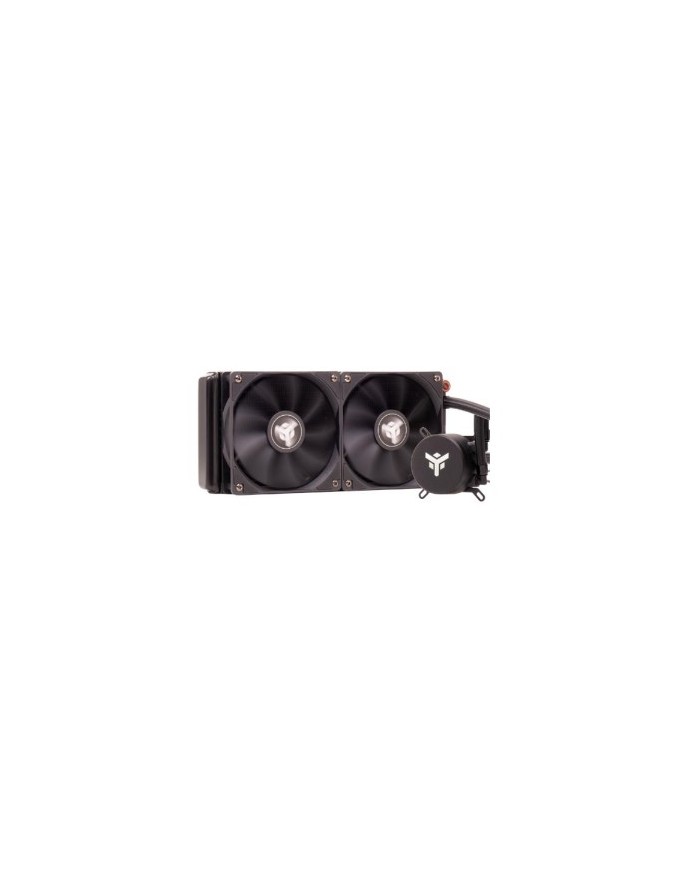 Cooler itek icecore 240mm (raff. a liquido) pwm fan,skt universale - bk - (itlcicb240)