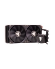 Cooler itek icecore 240mm (raff. a liquido) pwm fan,skt universale - bk - (itlcicb240)