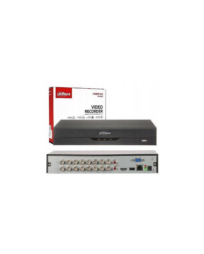 Dahua xvr5116hs-i3 pentabrid 16ch cvi/tvi/ahd/cvbs/ip 16+8 ch ip 5m