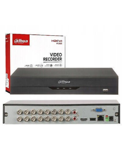 Dahua xvr5116hs-i3 pentabrid 16ch cvi/tvi/ahd/cvbs/ip 16+8 ch ip 5m