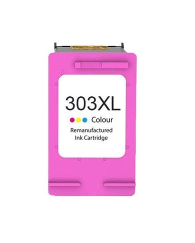 Hp cartuccia rigenerata (t6n04ae, 303xl) per hp envy photo 6230 (18ml) colore (no su hp+)
